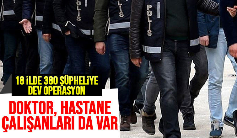 Sahte engelli raporu hazırlayan 380 şüpheliye dev operasyon