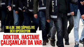 Sahte engelli raporu hazırlayan 380 şüpheliye dev operasyon