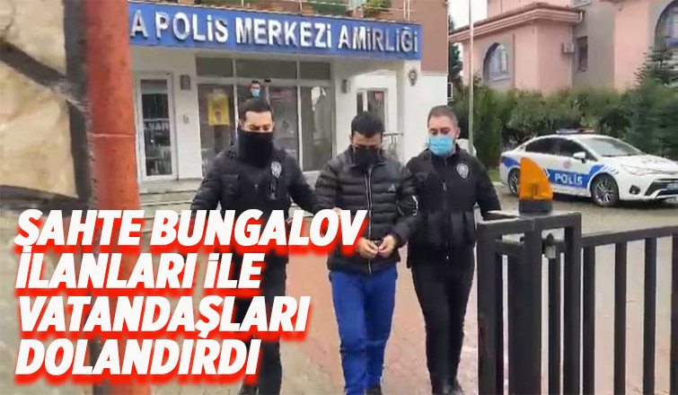 Sahte ilanlarla dolandırıcılık yapıyordu, yakalandı