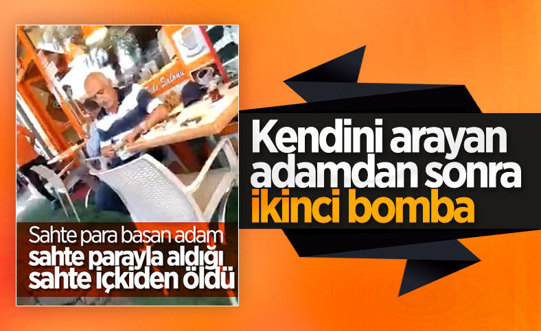 Sahte para basan çetenin yöneticisi sahte içkiden öldü