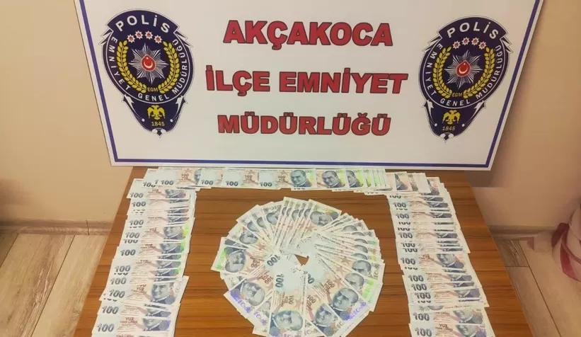 Sahte para ile alışveriş yapınca yakalandı