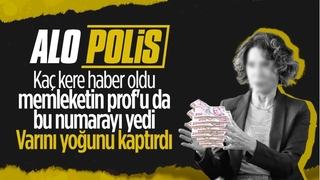 Sahte polisler, kadın profesörü dolandırdı