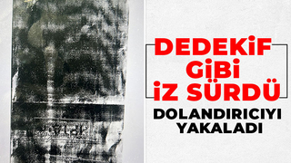 Sahte senetle kendisini dolandıran kişiyi izini sürüp buldu