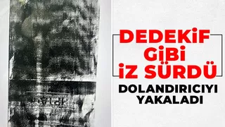 Sahte senetle kendisini dolandıran kişiyi izini sürüp buldu