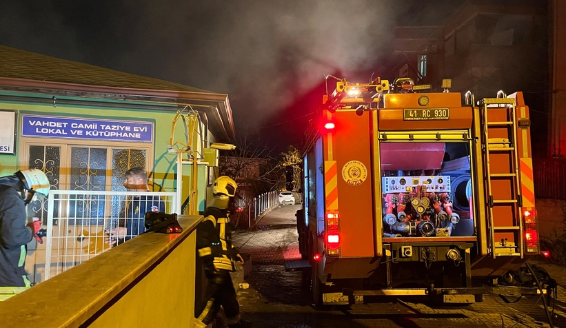 Sahur vakti camide korkutan yangın