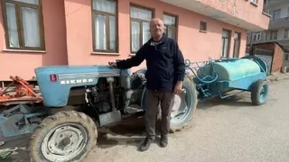 Şaka gibi...47 yıllık traktörüne otoyol cezası geldi