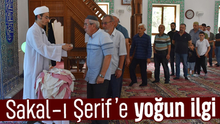 Sakal-ı Şerif ziyarete açıldı