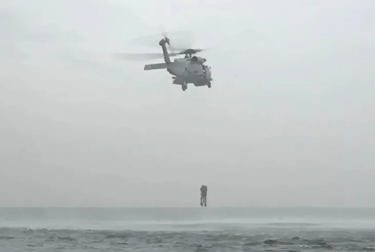 Sakarya açıklarında tespit edilen şüpheli cisim imha edildi