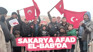 Sakarya AFAD El-Bab'da görevlendirildi