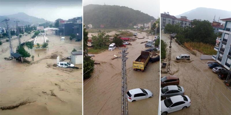 Sakarya AFAD sel bölgesinde