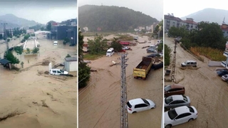 Sakarya AFAD sel bölgesinde