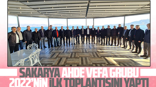 Sakarya Ahde Vefa Grubu Sapanca'da toplandı