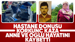 Sakarya aile kaza yaptı: Anne ve oğlu öldü