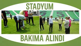 Sakarya Atatürk Stadyumu bakıma alındı