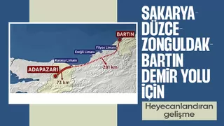 Sakarya-Bartın Demiryolu için yeni gelişme