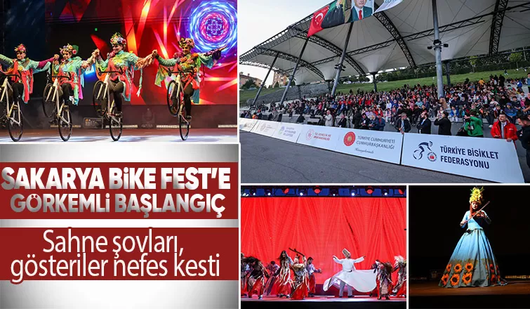 Sakarya Bike Fest’e muhteşem başlangıç