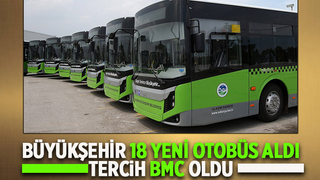 Sakarya Büyükşehir 18 yeni otobüs aldı