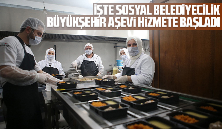 Sakarya Büyükşehir Belediyesi Aşevi hizmete başladı