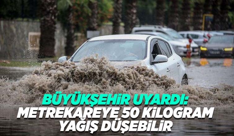 Sakarya Büyükşehirden sel uyarısı