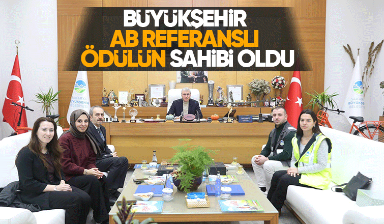 Sakarya Büyükşehire bir ödül daha