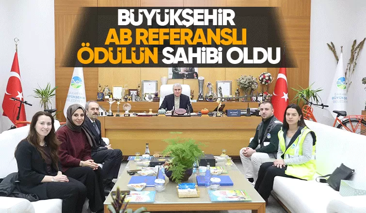 Sakarya Büyükşehire bir ödül daha