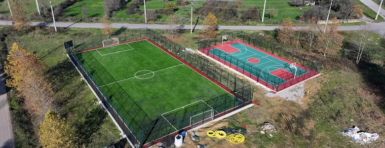 Sakarya'da 10 futbol, basketbol, voleybol sahası tamamlandı