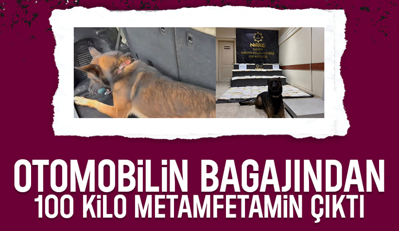 Sakarya'da 100 kilogram metamfetamin ele geçirildi