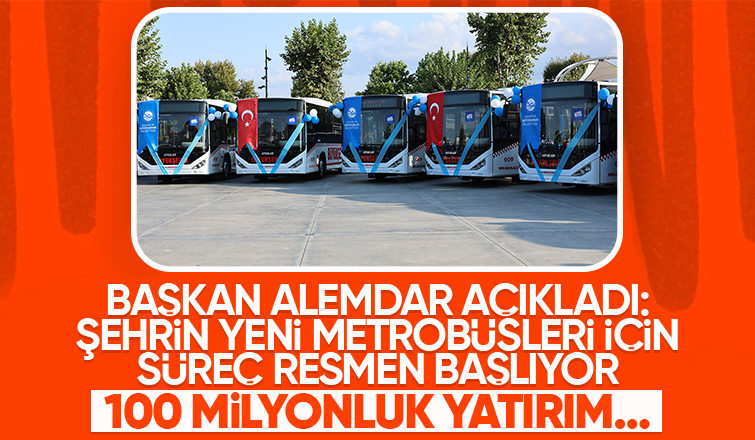 Sakarya'da 100 milyon liralık metrobüs yatırımı