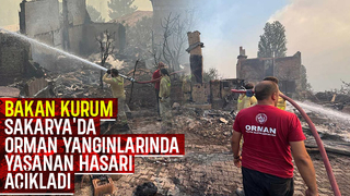 Sakarya'da 12 yapı yangınlarda zarar gördü