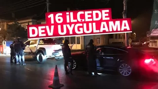 Sakarya'da 16 ilçede eş zamanlı uygulama