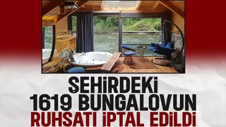 Sakarya'da 1619 bungalovun turizm ruhsatı iptal
