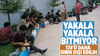 Sakarya'da 174 kaçak göçmen sınır dışı edildi