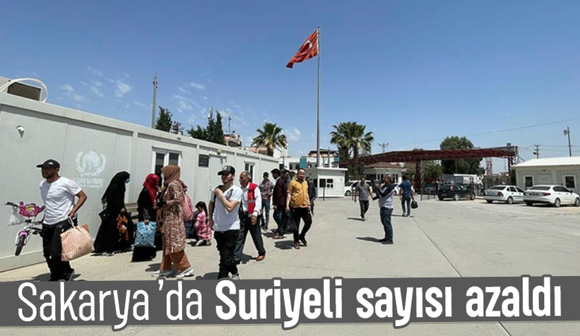 Sakarya'da 2 binden fazla Suriyeli ülkesine geri döndü