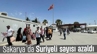 Sakarya'da 2 binden fazla Suriyeli ülkesine geri döndü