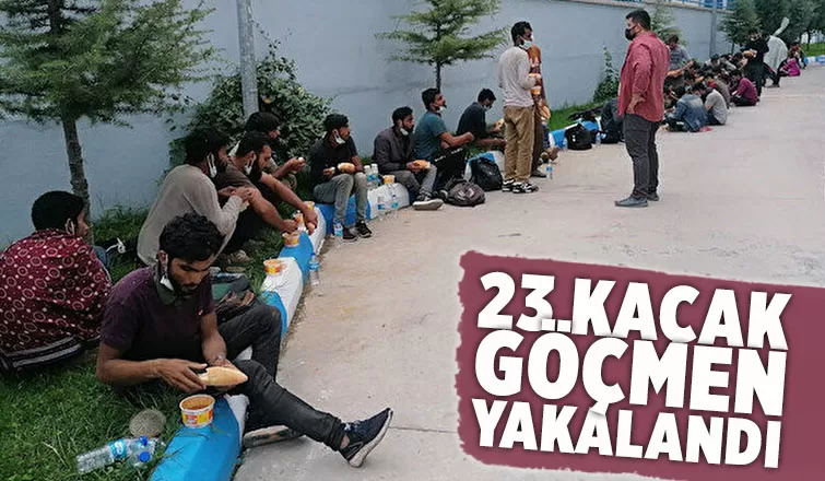 Sakarya'da 23 kaçak göçmen sınır dışı edildi