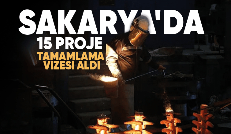 Sakarya'da 245 milyon liralık yatırıma tamamlama vizesi verildi