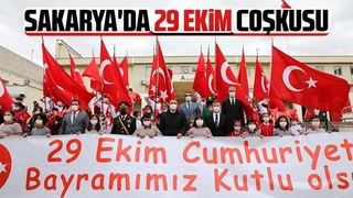 Sakarya'da 29 Ekim coşkusu