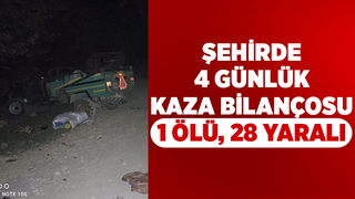 Sakarya'da 36 ayrı kazada bir kişi öldü, 28 kişi yaralandı