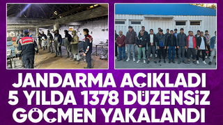Sakarya'da 5 yılda 1378 düzensiz göçmen yakalandı