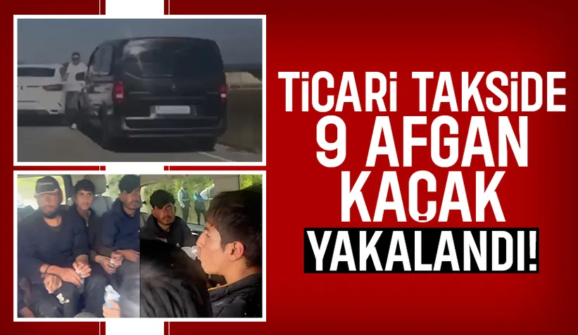 Sakarya'da 9 Afgan kaçak ile 3 organizatör yakalandı