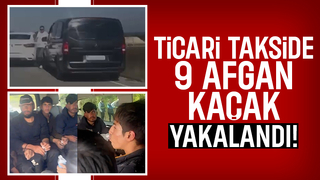 Sakarya'da 9 Afgan kaçak ile 3 organizatör yakalandı
