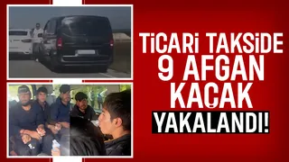 Sakarya'da 9 Afgan kaçak ile 3 organizatör yakalandı