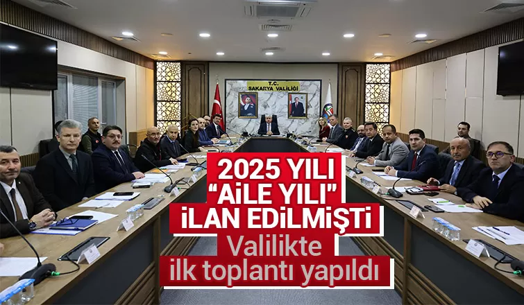 Sakarya da Ailenin Korunması ve Güçlendirilmesi toplantısı