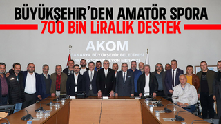 Sakarya'da Amatör Spora 700 Bin Liralık Destek