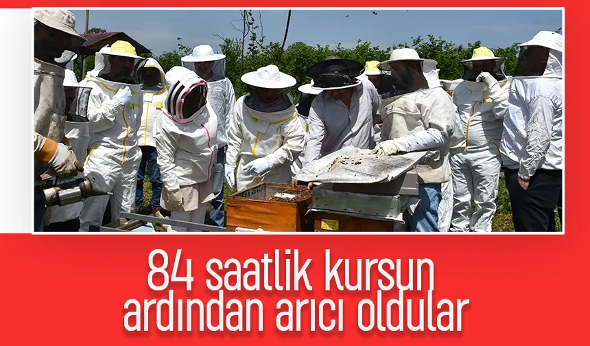 Sakarya'da arıcılık kursuna yoğun ilgi; Baldan para kazanacaklar