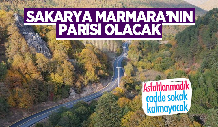Sakarya'da asfaltlanmadık cadde ve sokak kalmayacak
