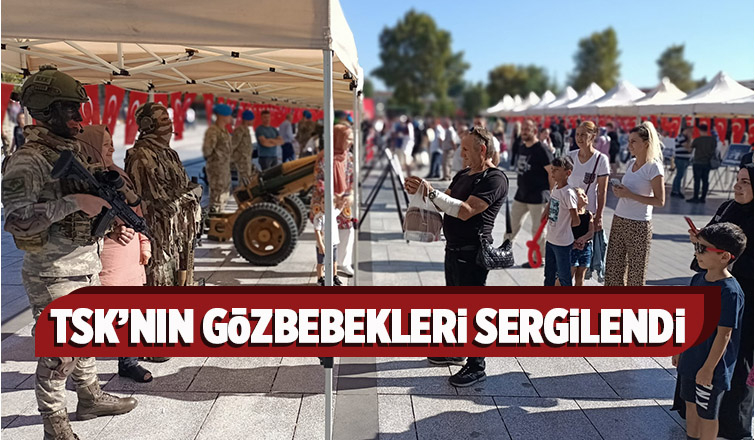 Sakarya'da askeri silah ve teçhizatlar sergilendi
