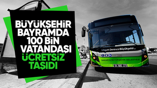 Sakarya'da bayramda ücretsiz ulaşımı 100 bin kişi kullandı