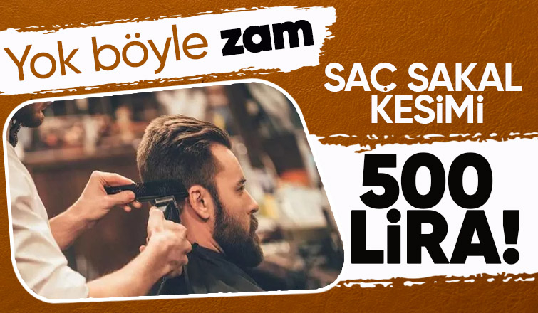 Sakarya da berber ücretlerine dev zam