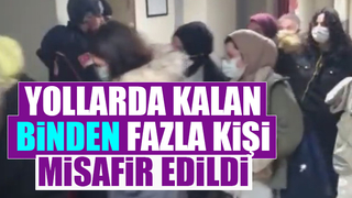 Sakarya'da binden fazla kişi misafir edildi